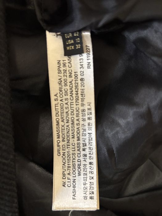 Massimo Dutti вълнено палто