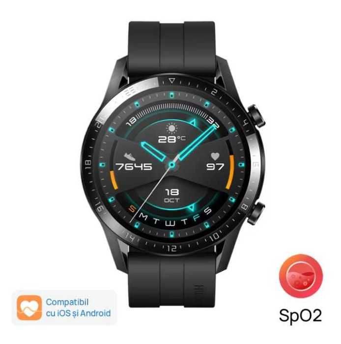 Vand smartwatch Huawei Watch GT2, complet la cutie, cu husa de protectie inclusa