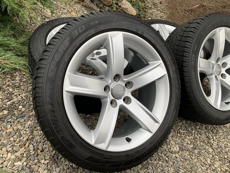 Jante originale 17” Audi A4 A5 A6 5x112 concave