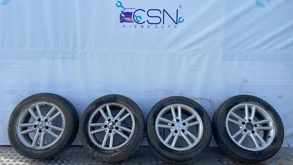 Set 4 Jante Originale Mercedes R16 5x112–7Jx16H2 ET37