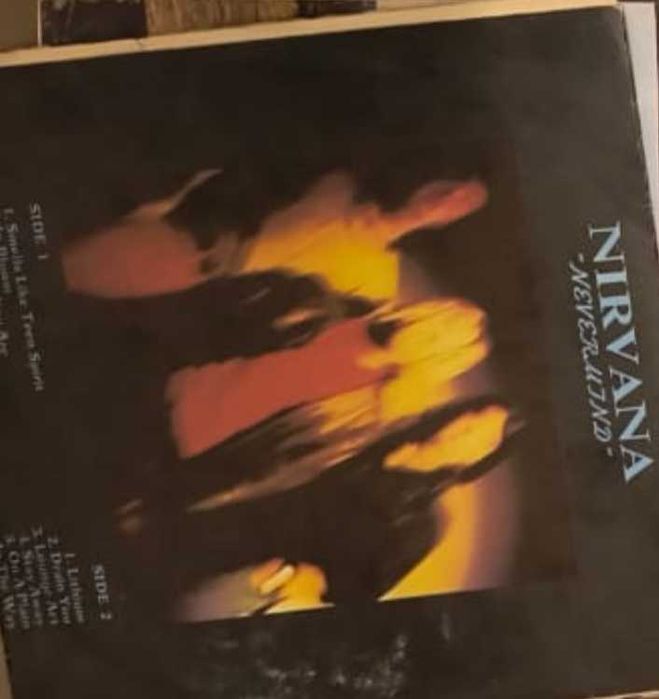 Пластинка группы "Nirvana"