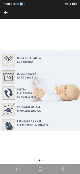Pătuț pentru copii