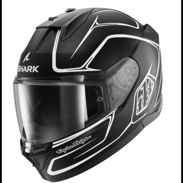 Каска SHARK D-SKWAL 3 DRONE Black/White MATT Размери: S,M,XL