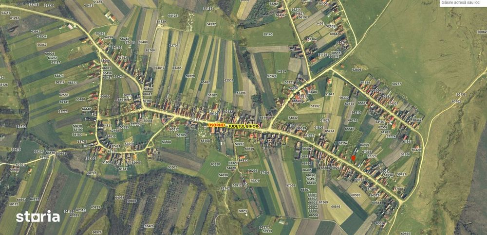 Teren intravilan Felcheriu-Osorhei 2500mp