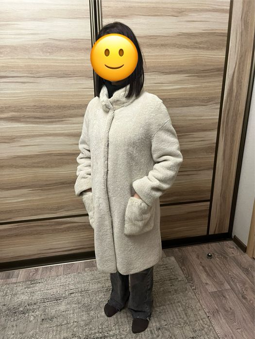 Продам шубу мутон размер 42-44