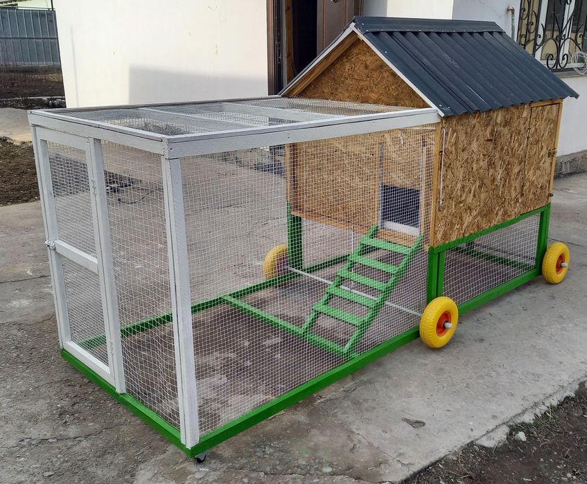 Мини курятник. Клетка