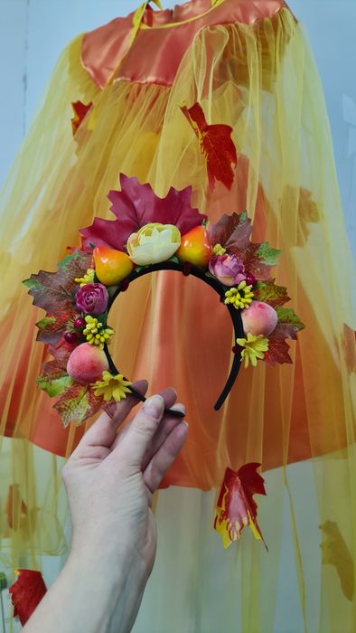 Платье осени на осенний бал