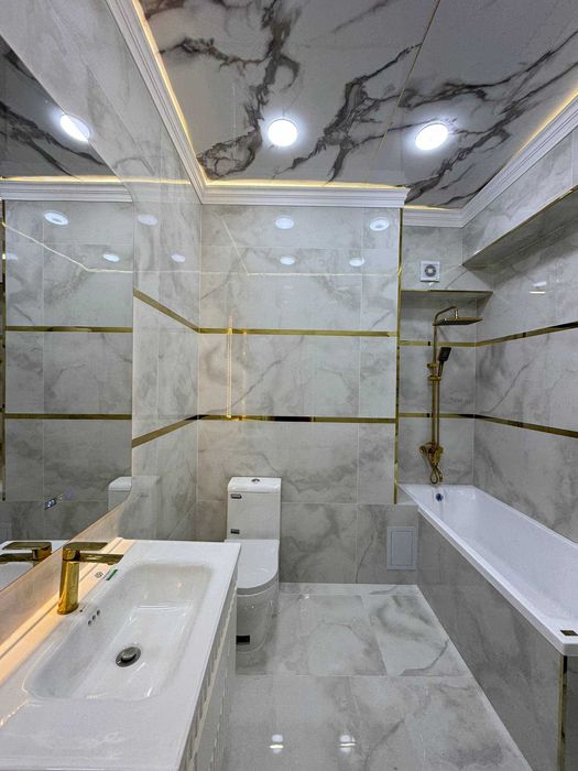 3 хона янги ремонт мебел техникаси бн сотилади/ ЖК Rivera/ Новостройка