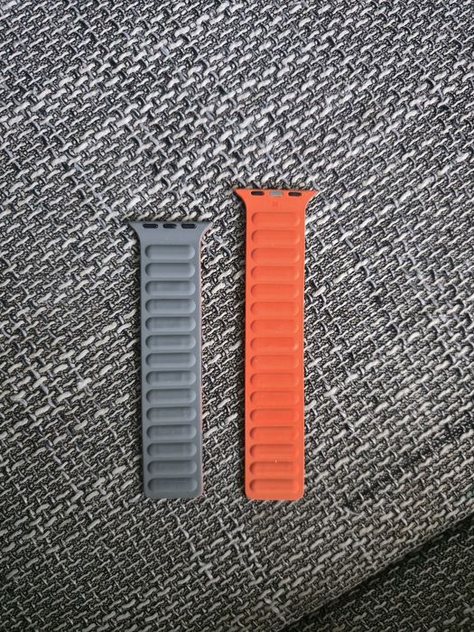 Apple watch seria 7  41mm - 81% baterie + o pereche de curea + cablu original
