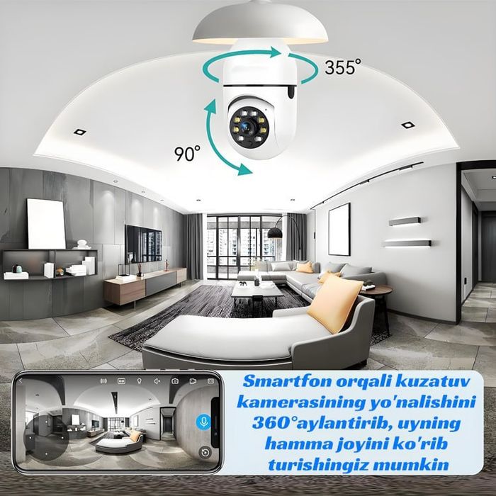 Yangi avlod aqilik kuzatuv kamerasi