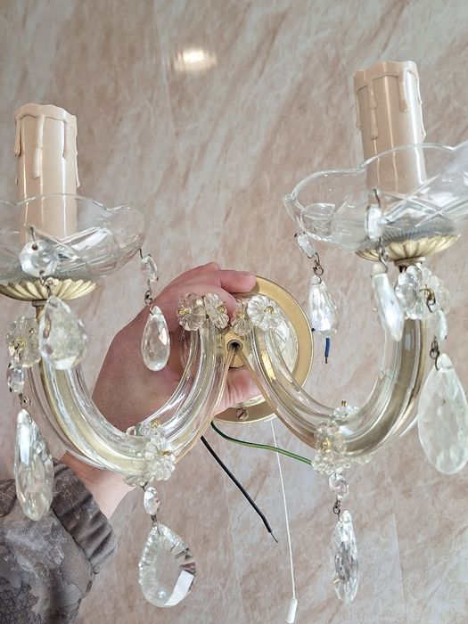 Чифт кристални аплици