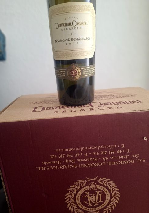 Vand Vin Domeniul Coroanei  Tamaioasa Românească Prestige !!!