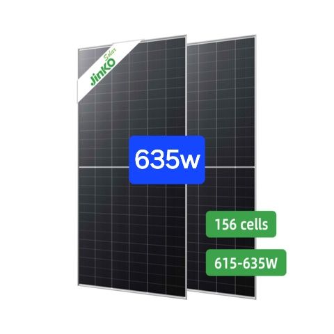Panouri fotovoltaice bifaciale JINKO 635W N-TYPE JKM635W-78HL4-BDV