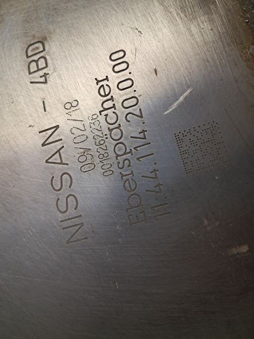 Катализатор ДРФ DPF Nissan Qashqai DCI  Nissan  X-Trail Renault Koleos