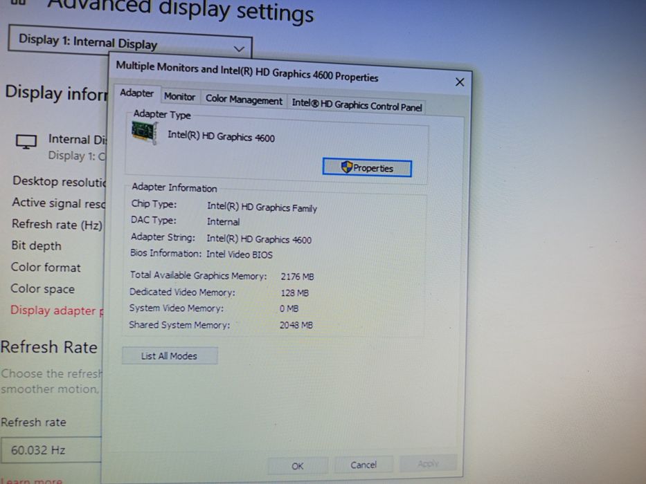 Vând laptop Intel core i5