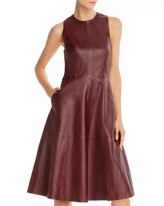 Кожена рокля Remain, М, нова