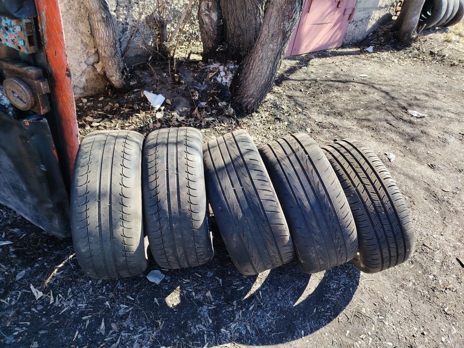 Продам б/у резину  стояла мерседесе w 211