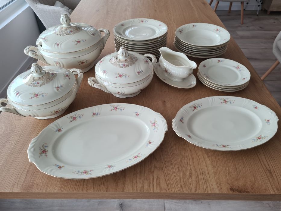 Винтидж сервиз Bavaria Elfenbein Porzellan