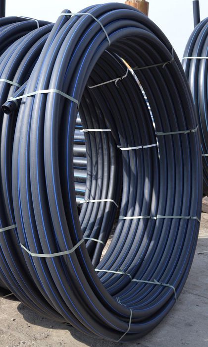 Гофра труба гофрированная полиэтиленовая канализационная канализация