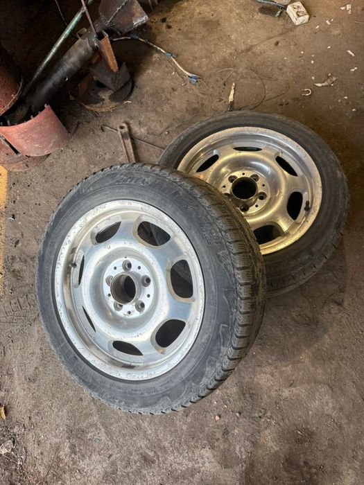 Продам диски с резиной  на Мерседес 124