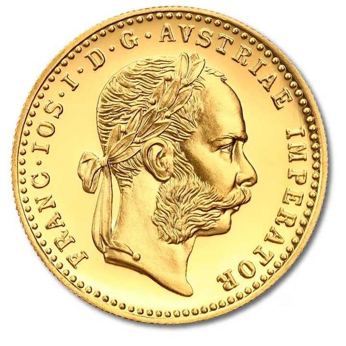 Moneda Aur Franz Joseph, 1 Ducat, 3.49 gr, 23.6k