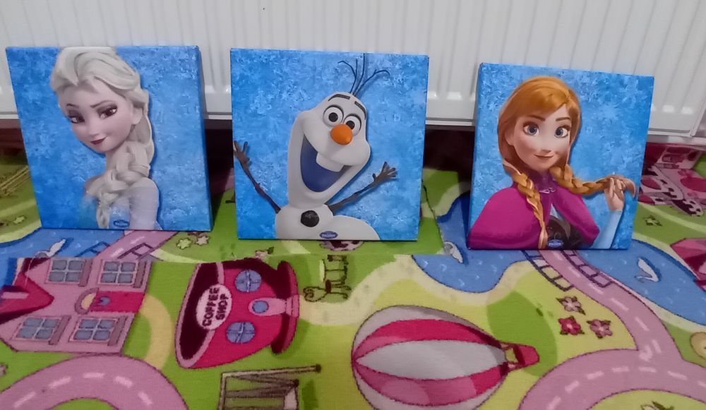 Tablouri Frozen ideale pentru fetite