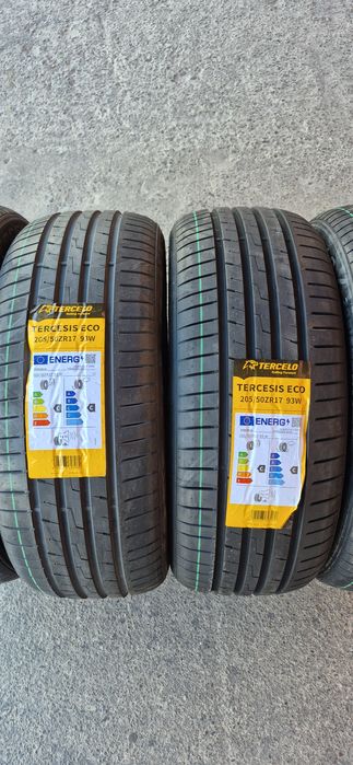 4 anvelope vara noi Tercelo 205/50/17,dot 2025.Pretul este pe bucata.