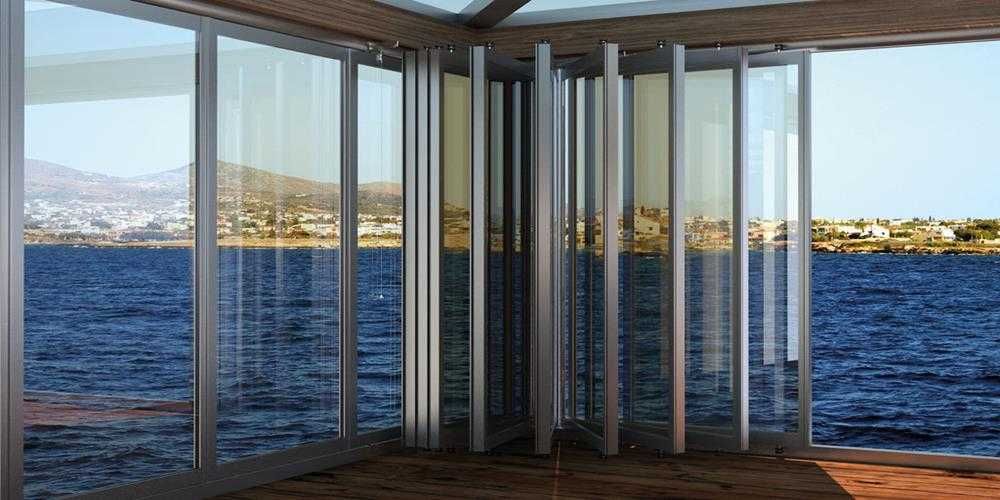 buklanuvchi shishapaket balkon складное остекление балкона стеклопакет