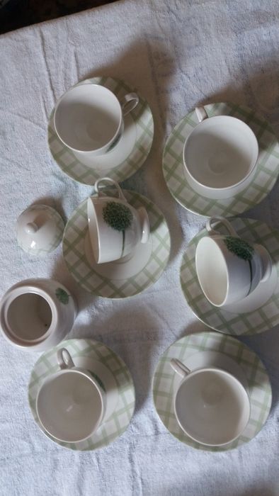 Чайные пары с сахарницей