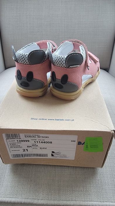 Sandale fetita piele marimea 21