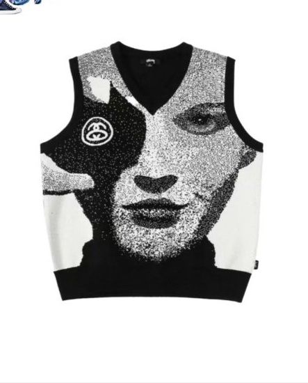 Жилетка безрукавка stussy