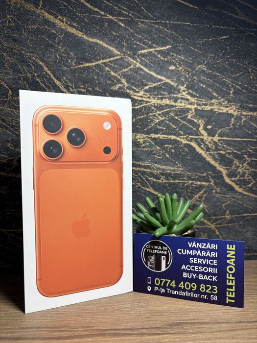 Iphone 17 Pro/256 GB/Sigilat/Garantie 2 Ani Centrul De Telefoane/Rate