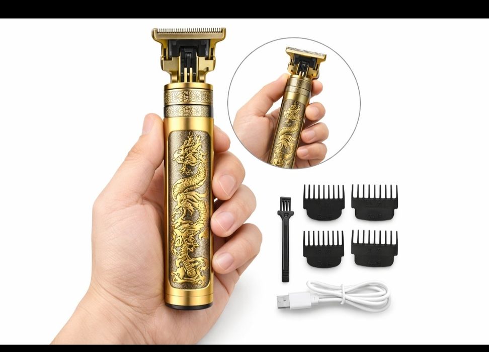 . Soch va soqol olish mashinkasi professional trimmer zaryadli