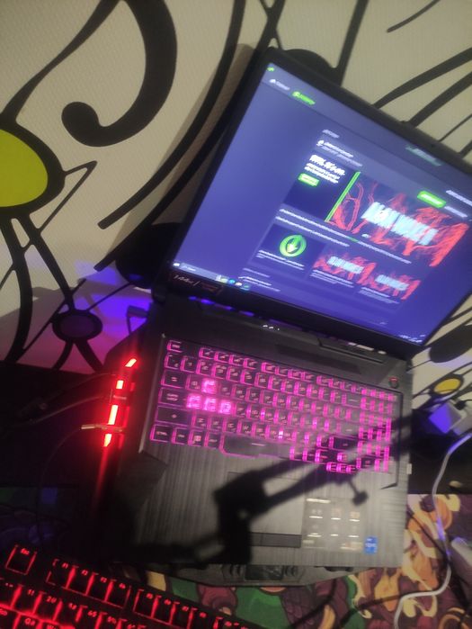 Продам ноутбук asus tuf gaming f17