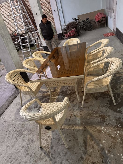 Ratan dachniy terassa Plitonniy плетонный ротанг ратан