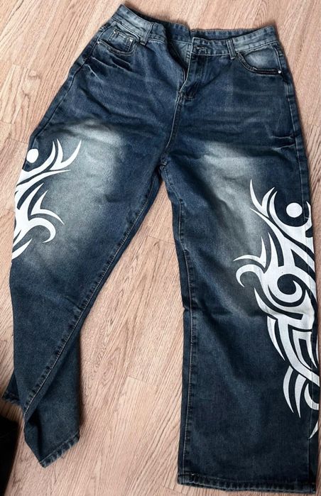 джинсы y2k унисекс