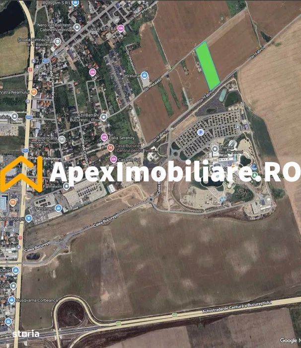 Teren de vanzare Intravilan Balotesti | ApexImobiliare.ro