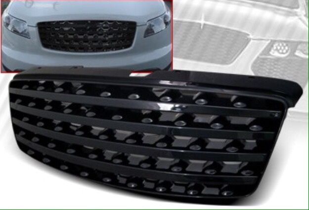 Инфинити ФХ решетка Infiniti FX маска Фх35 газ Фх45 черна низмо грил