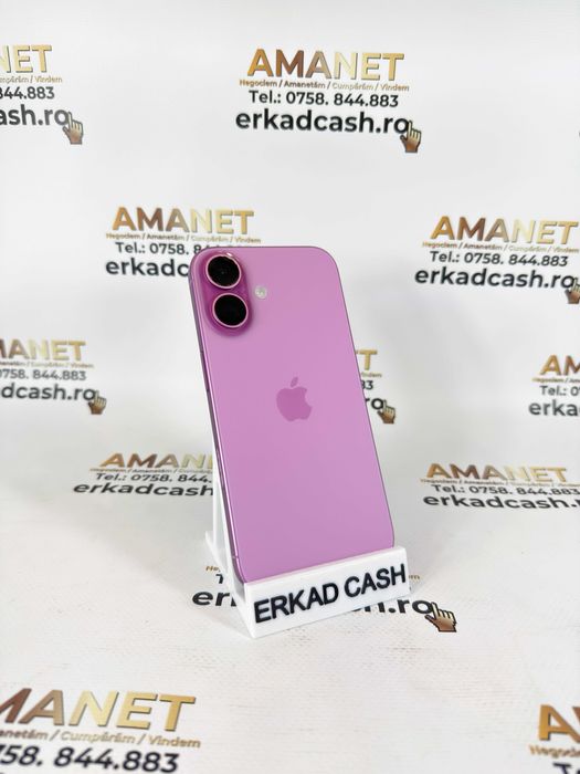 Iphone 16 Pink -ERKAD CASH AMANET Galati-