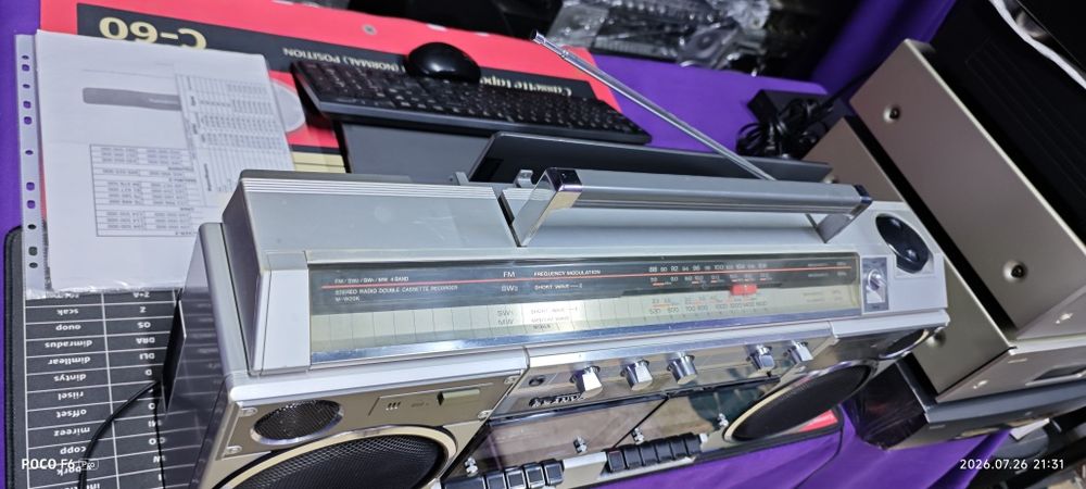 Sanyo M-W20K в хорошем состоянии,звучание отличное