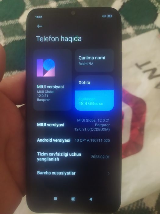 Redmi 9a sotiladi