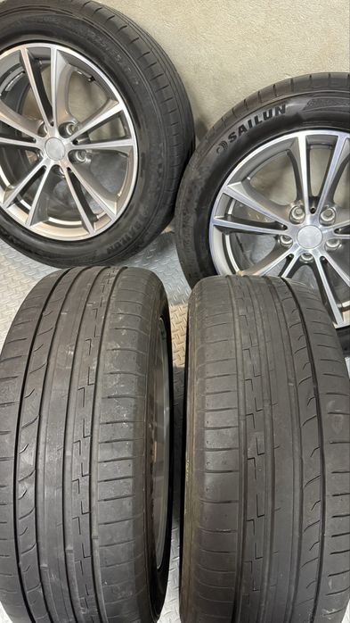 Оригинални 5х112 17” Ronal с летни гуми