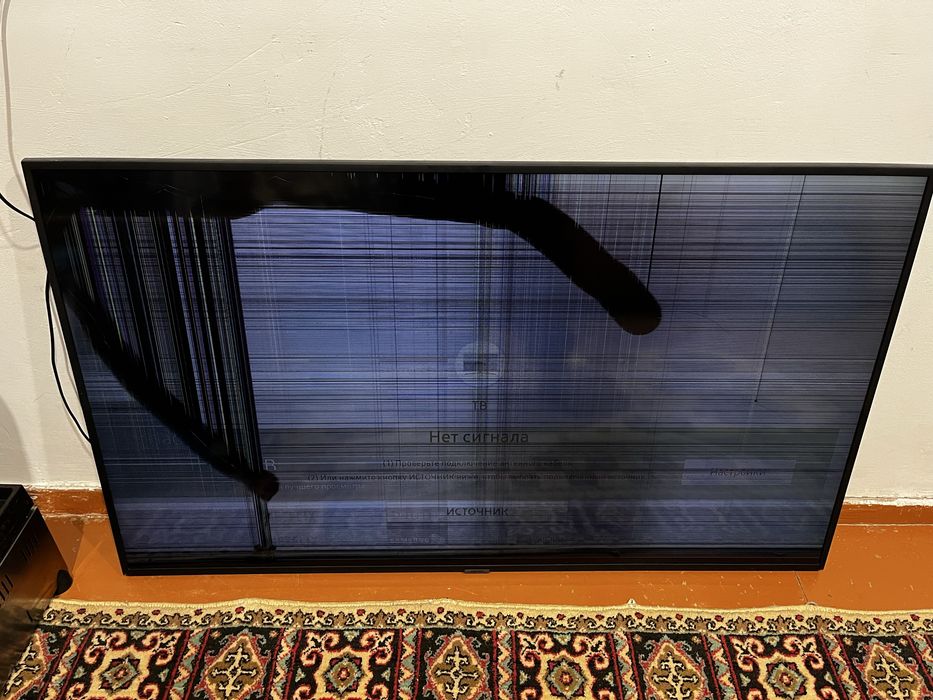 Телевизор сломан на запчасти