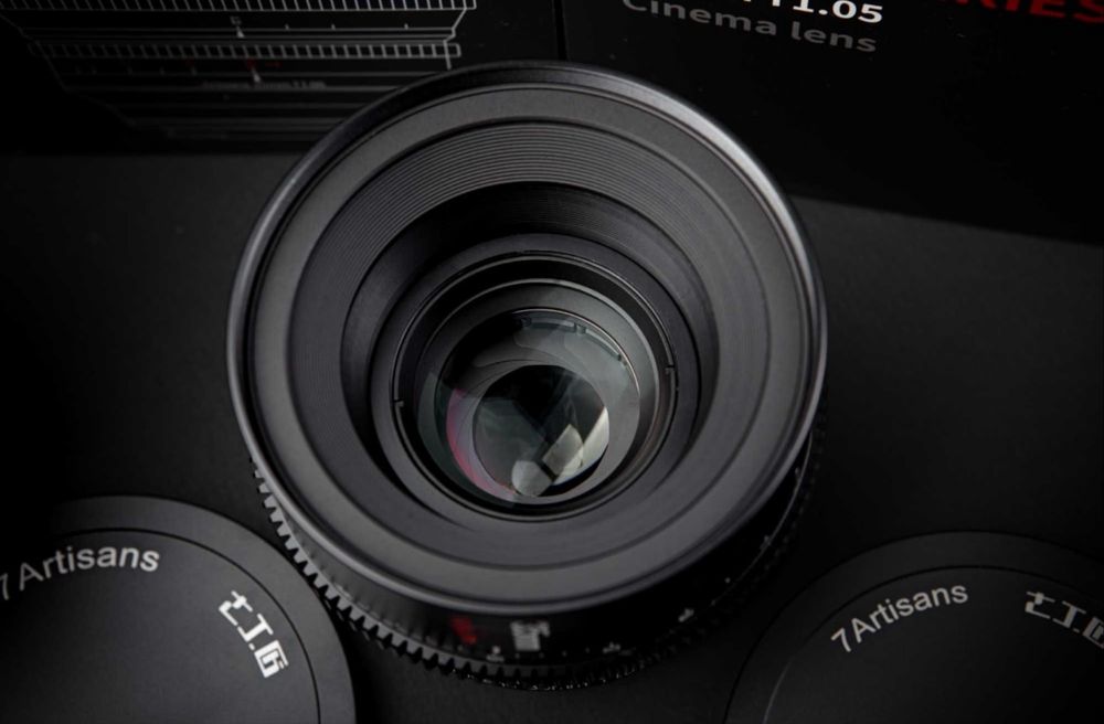 7 Artisans T1.05 Cine Obiectiv 25mm, 35mm, 50mm E Mount Sony, Manual Focus Set