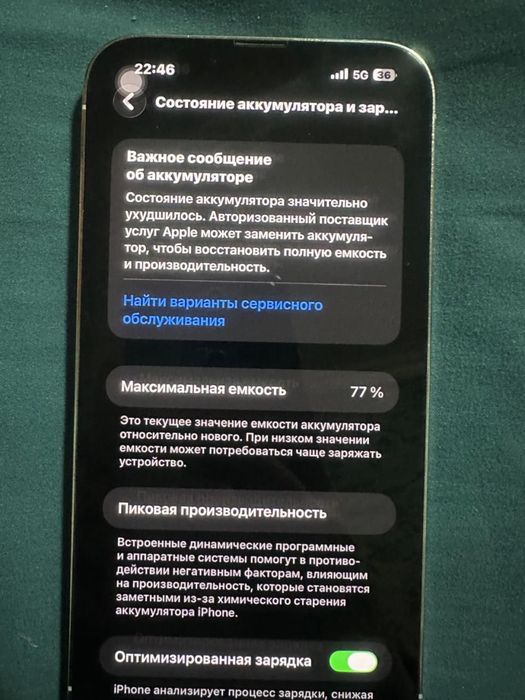 Продам айфон 13 pro max 128гб