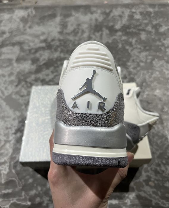 Air Jordan 3 Retro Sail Cement Grey (Women’s)