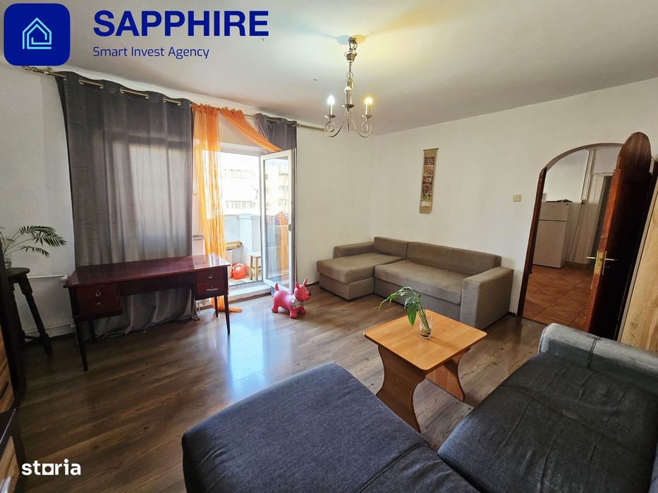 Apartament 2 camere zona 13 Septembrie, metrou, mobilat, boiler