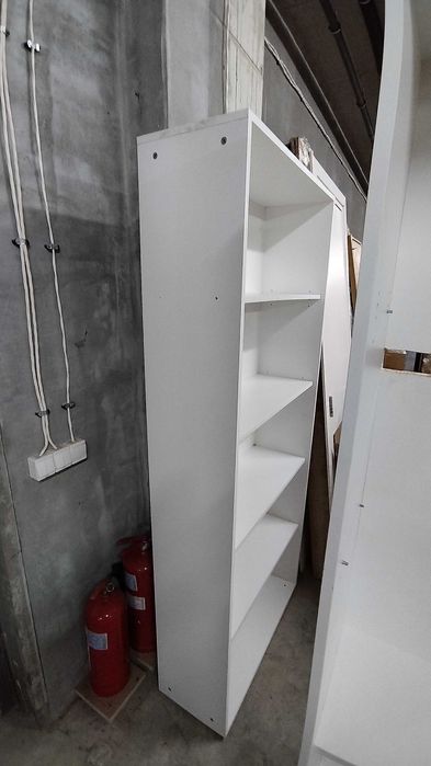 Гардероб - Етажерка 83/200/32см - офис шкаф с рафтове за документи 4бр