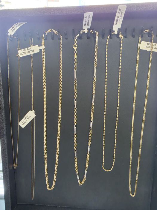 Bijuterii aur 14 k cu garanție