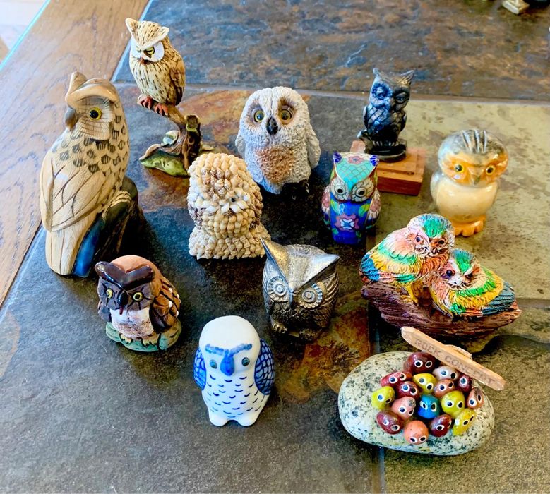 Colectie de bufnite 70 bucati